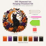 Black Cat Moon Lighting For Haunted Charm