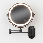 Espejo con aumento LED y luz ajustable