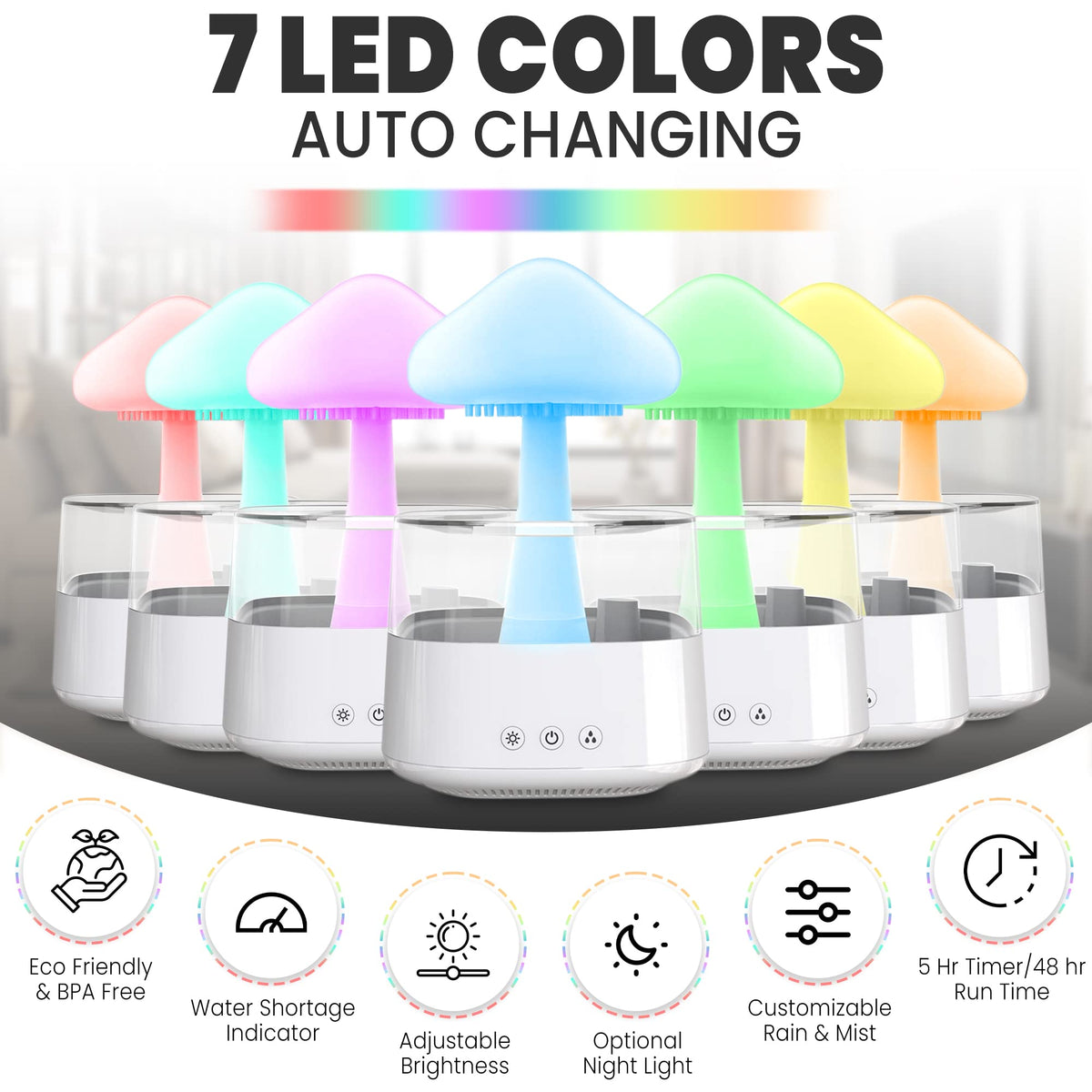 Rain Cloud Diffuser For Calming Ambience