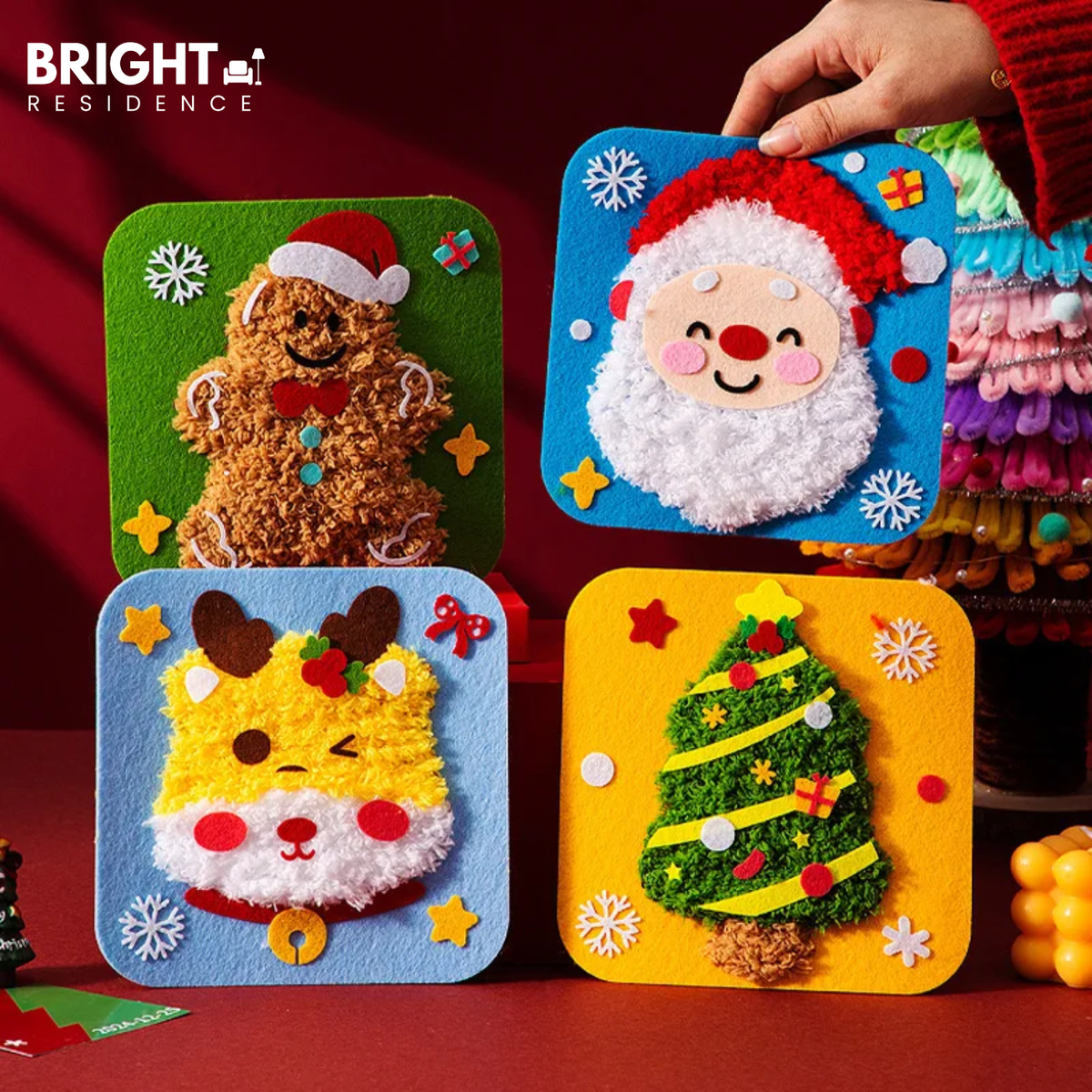 Christmas Embroidery Kit For Festive Keepsakes