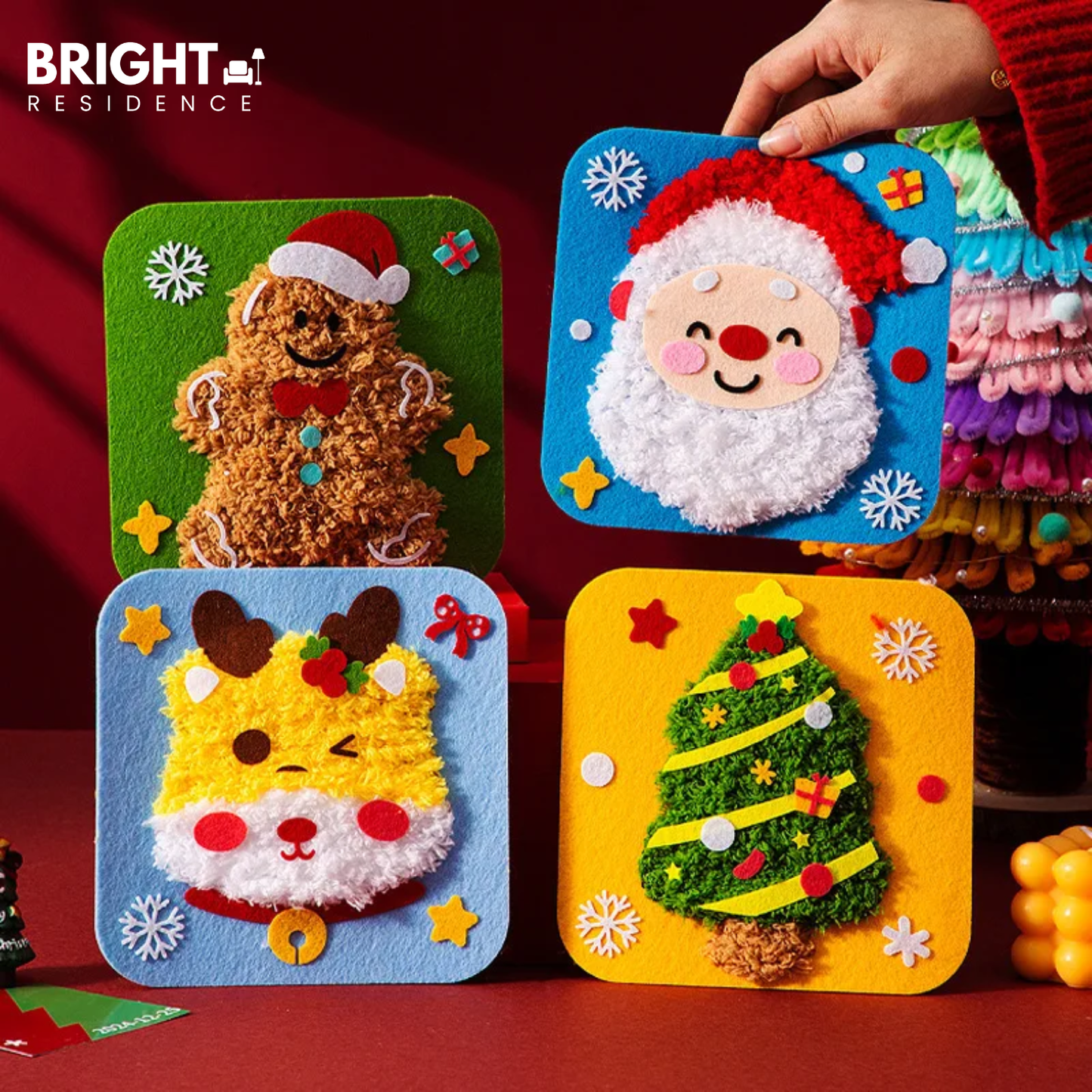 Christmas Embroidery Kit For Festive Keepsakes