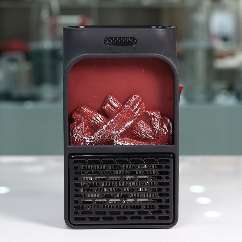 Mini Electric Fireplace Warmer For Cozy Ambience