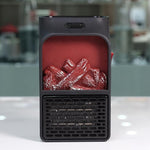 Mini Electric Fireplace Warmer For Cozy Ambience