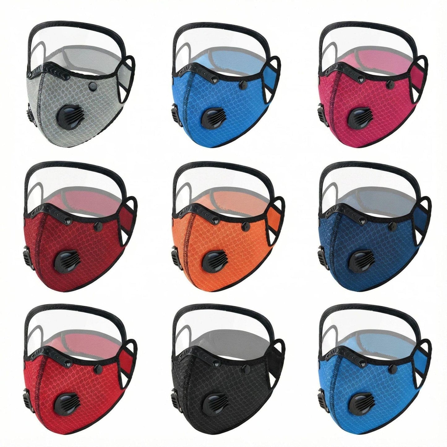 Reusable Carbon Filter Dust Mask for Easy Breathing