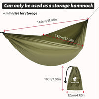 3-in-1 Camping Hammock with Mosquito Net