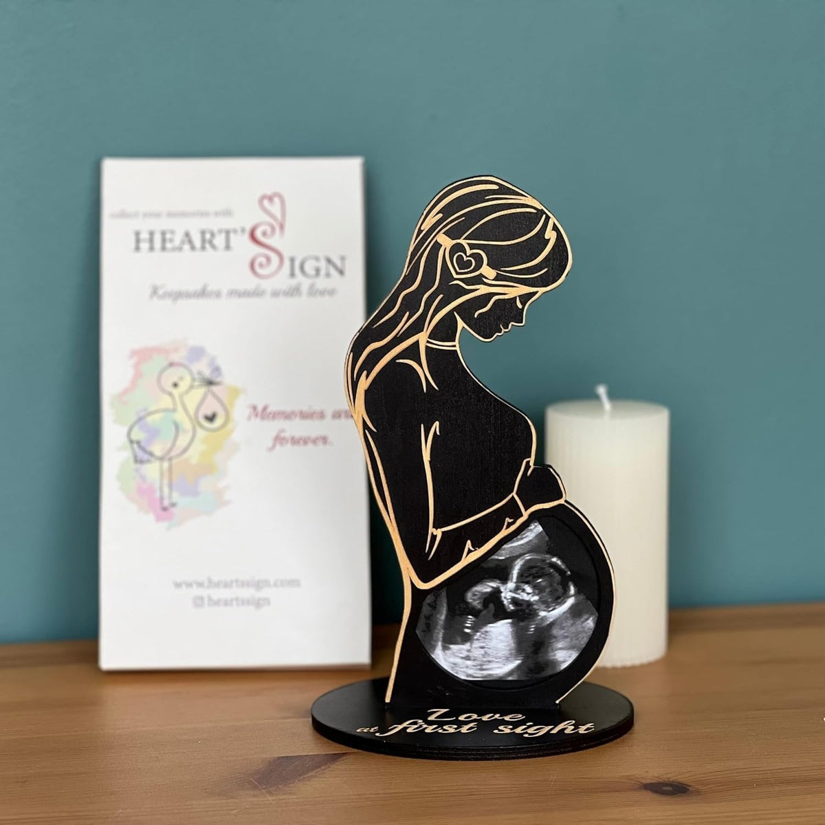 Amelia Ultrasound Photo Frame For First Memories