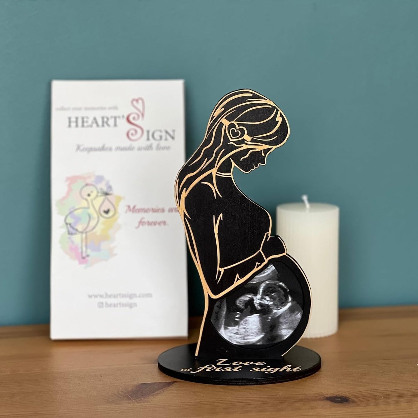 Amelia Ultrasound Photo Frame For First Memories