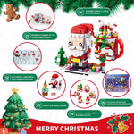Christmas Blocks Table For Festive Countdown