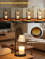 Lotus Candle Warmer Lamp for Flame-Free Ambience