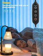 Lotus Candle Warmer Lamp for Flame-Free Ambience