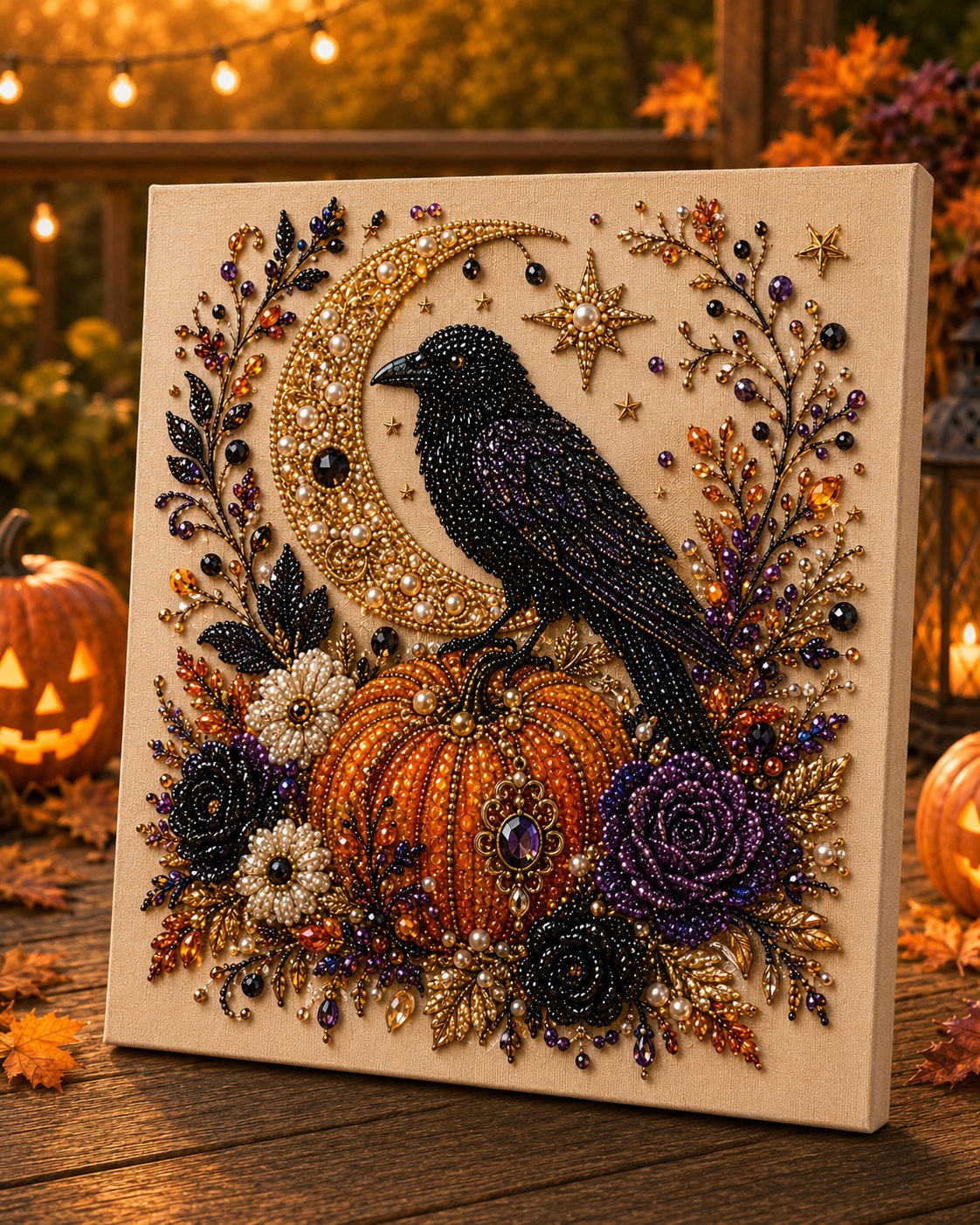 Halloween Pearl Art Lighting Kit For Spooky Charm