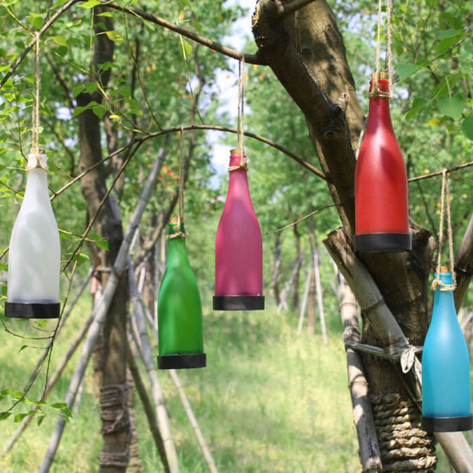 Solar Wine Bottle Lights For Enchanted Evenings