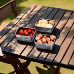 Stainless Steel Food Storage Set For Tidy Spaces