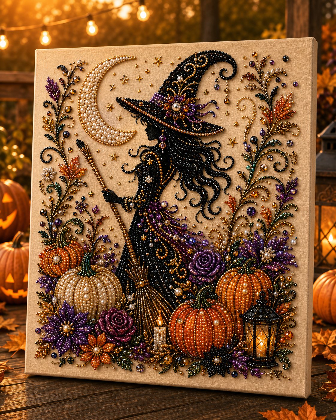 Halloween Pearl Art Lighting Kit For Spooky Charm