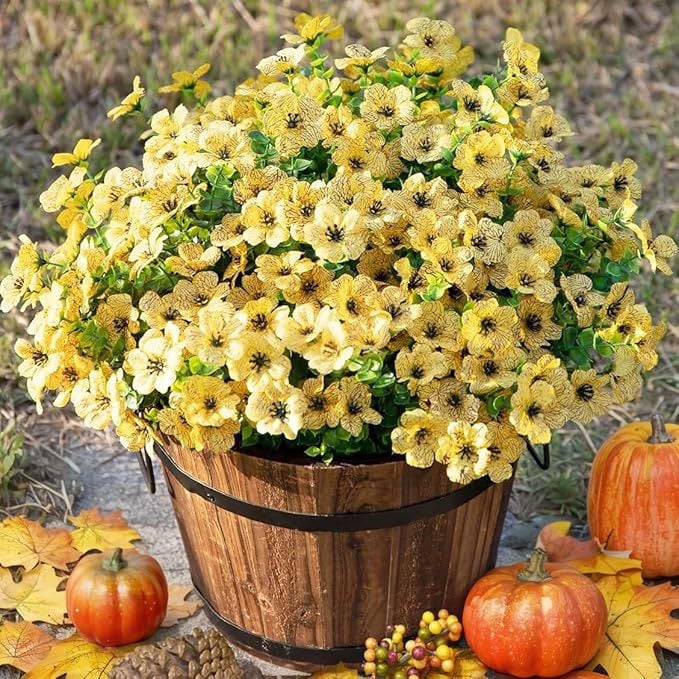 Artificial Flowers For Allergy-Free Color