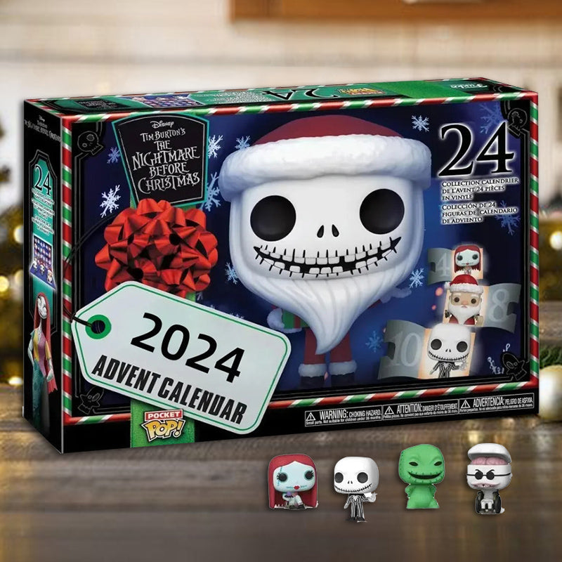 Nightmare Advent Calendar With 24 Figurines