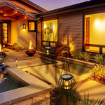 Solar Pumpkin Lantern With Garden Glow