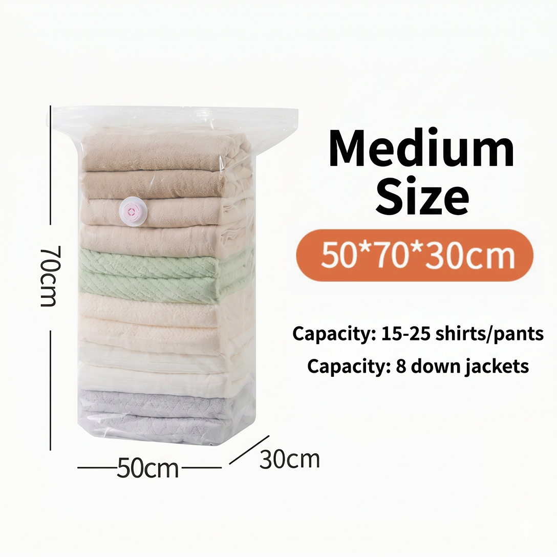 Large Vacuum Storage Compression Bags