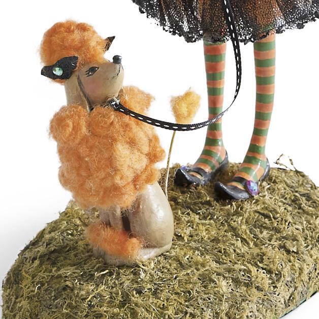 Handmade Witch Figurine With Magical Character