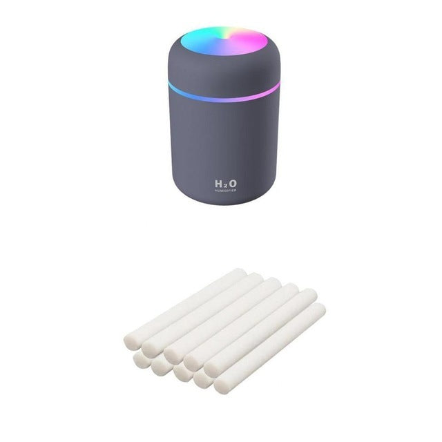 Umidificatore a Nebbia LED per una Luce Ambientale Soffusa