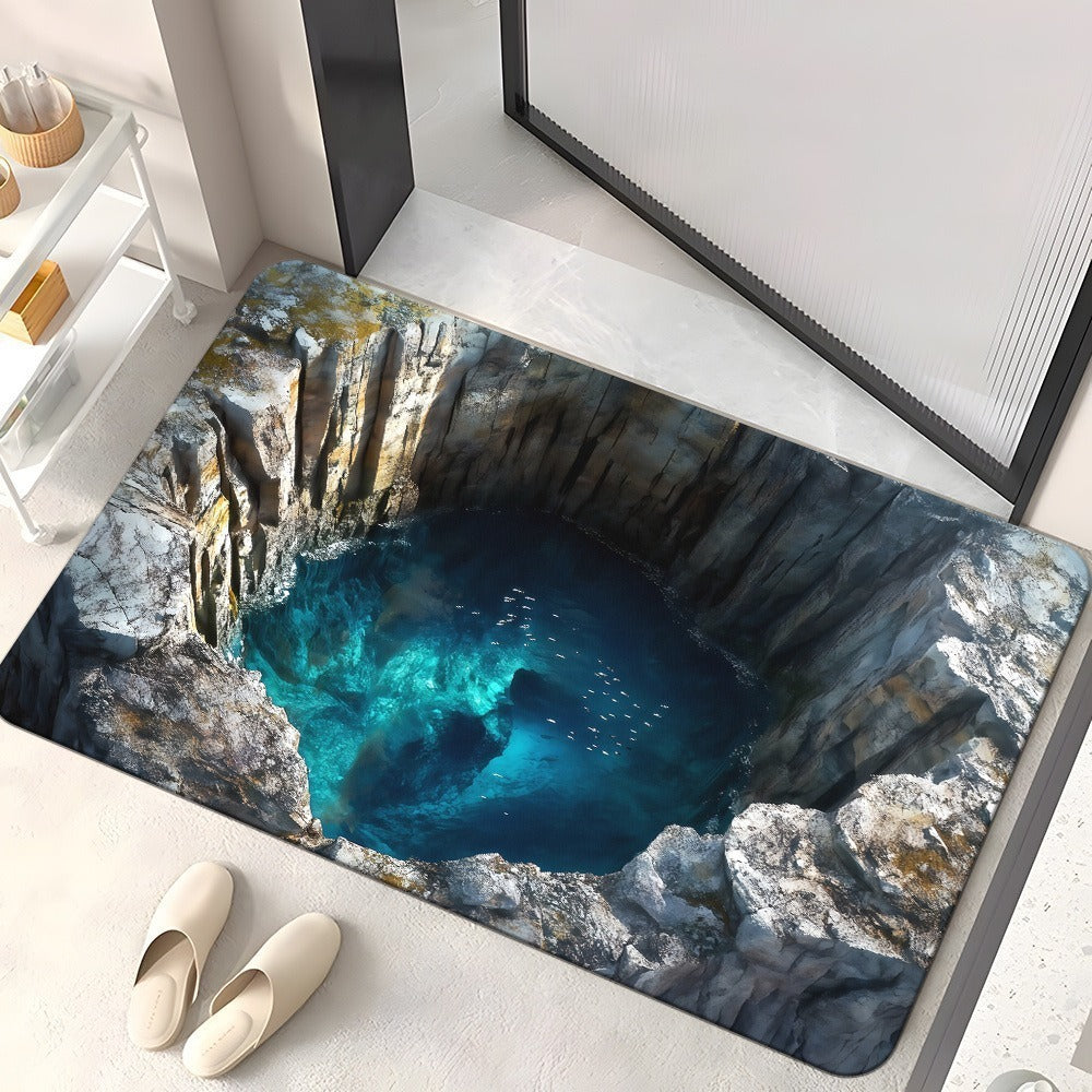 Zerbino Abisso Infinito con Illusione 3D