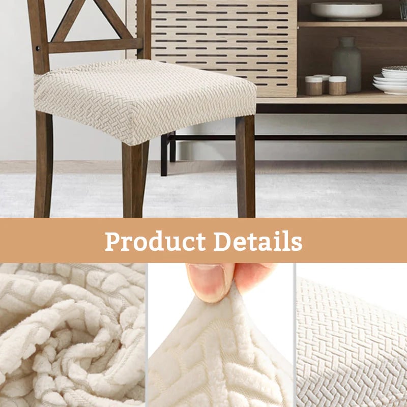 Waterproof Jacquard Chair Cover For Artful Protection