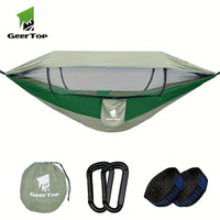 3-in-1 Camping Hammock with Mosquito Net