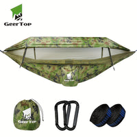 3-in-1 Camping Hammock with Mosquito Net