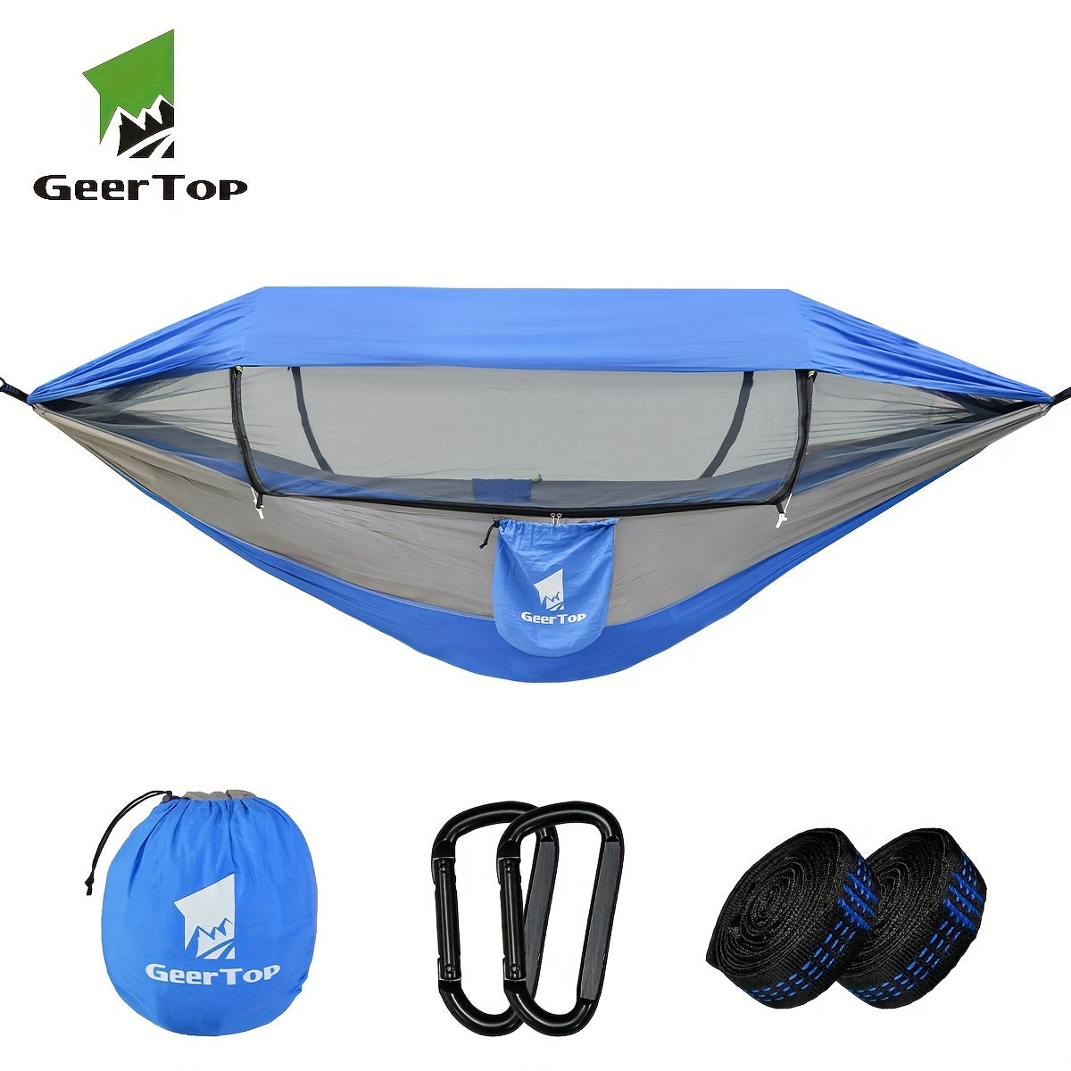 3-in-1 Camping Hammock with Mosquito Net