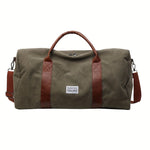 LUXIBAG - Large Capacity Vintage Washed Travel Duffel Bag Multi-Purpose Organizer
