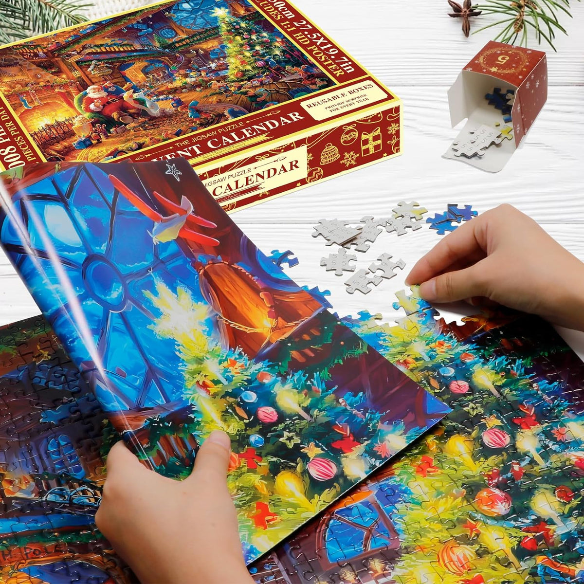 Christmas Puzzle Advent Calendar For Festive Fun