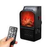 Mini Electric Fireplace Warmer For Cozy Ambience
