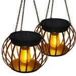 Solar Pumpkin Lantern With Garden Glow