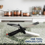 Tijeras de cocina Clever Cutter para una preparación más rápida