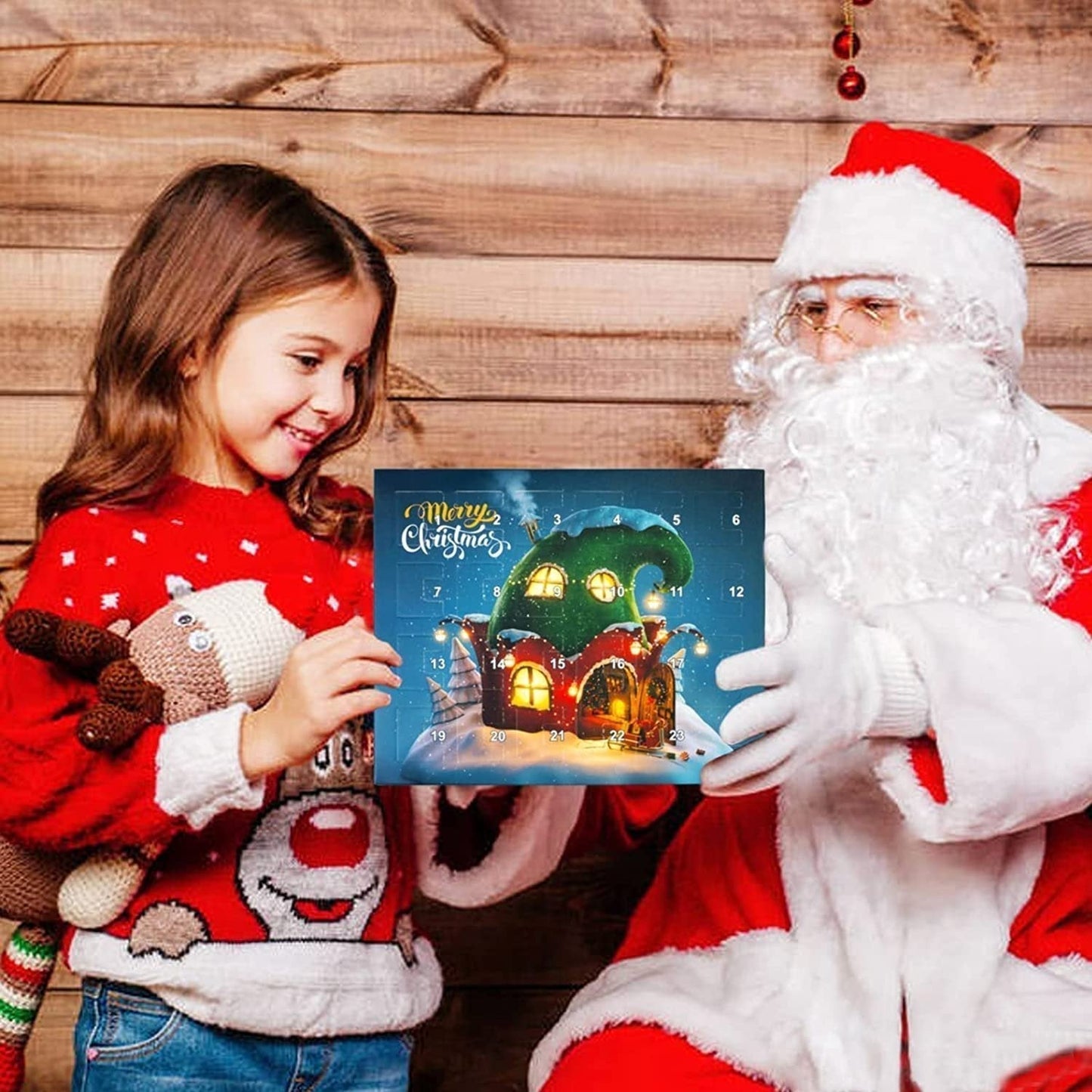 Calendario dell'Avvento Fai-da-Te per Creare Braccialetti Festivi