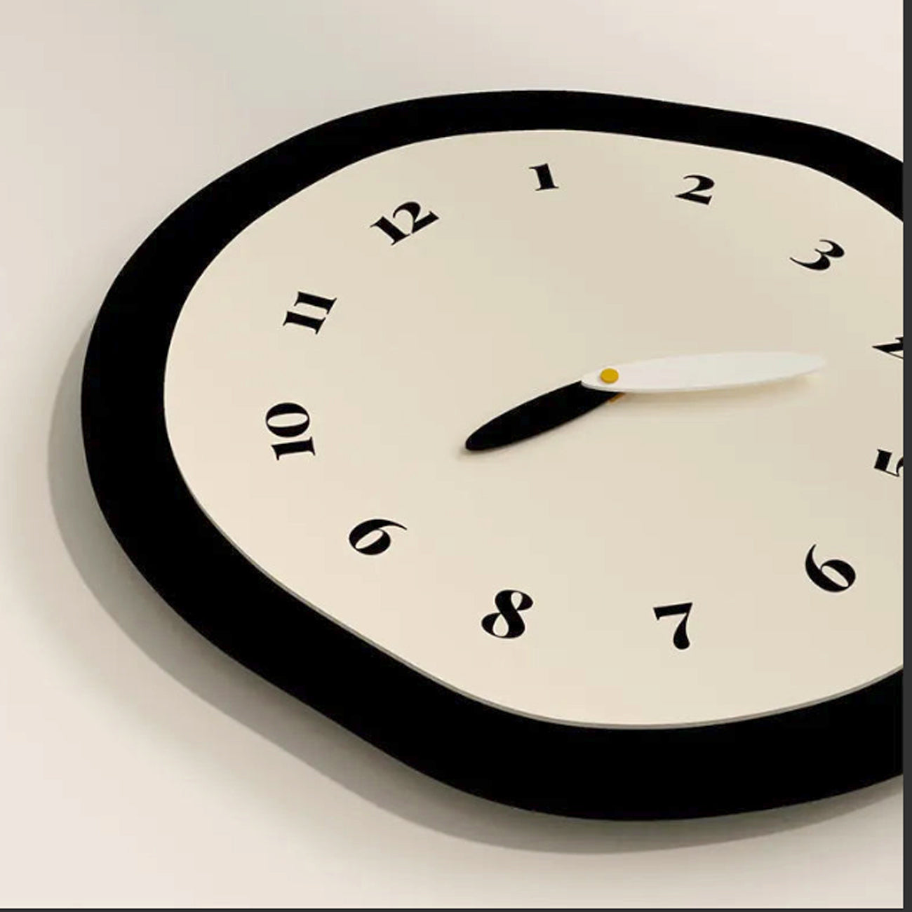 Abstract Pendulum Wall Clock For Quiet Character