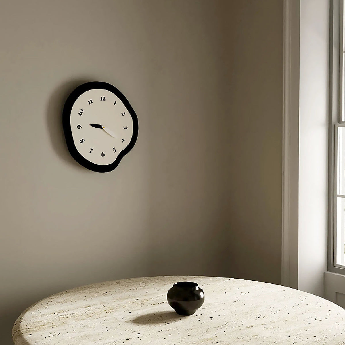Abstract Pendulum Wall Clock For Quiet Character