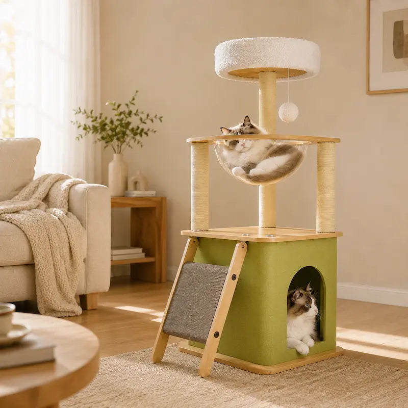 Linea 100 Cat Tree – Compact Yet Stable