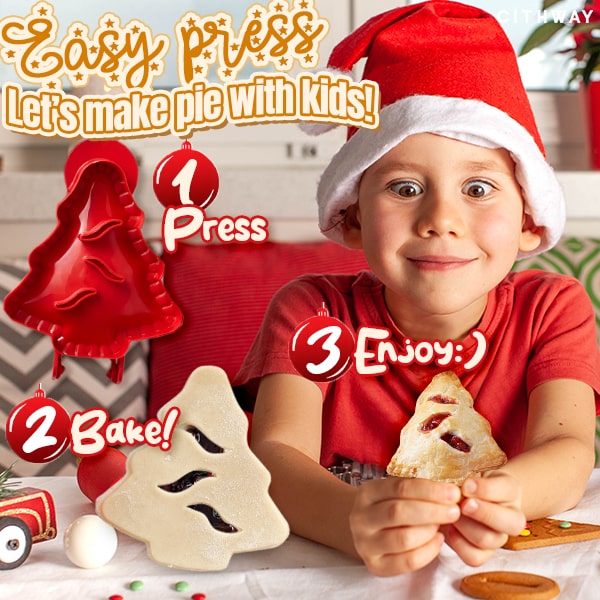 Weihnachtlicher Handkuchen-Macher für festliche Gebäckstücke
