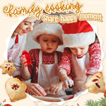 Weihnachtlicher Handkuchen-Macher für festliche Gebäckstücke