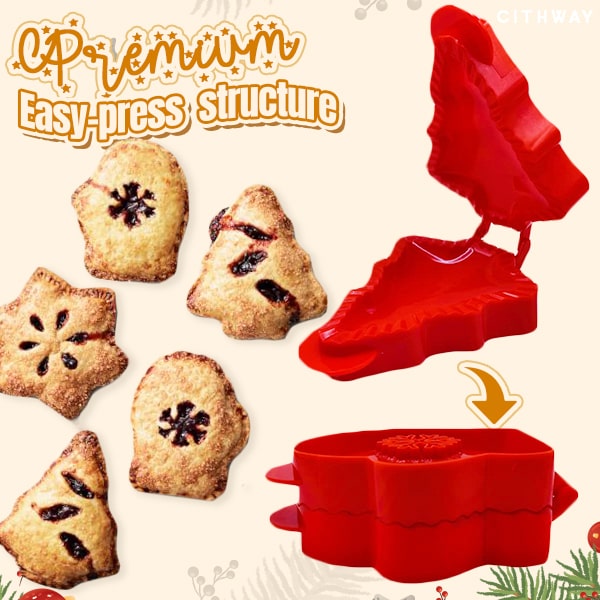 Weihnachtlicher Handkuchen-Macher für festliche Gebäckstücke
