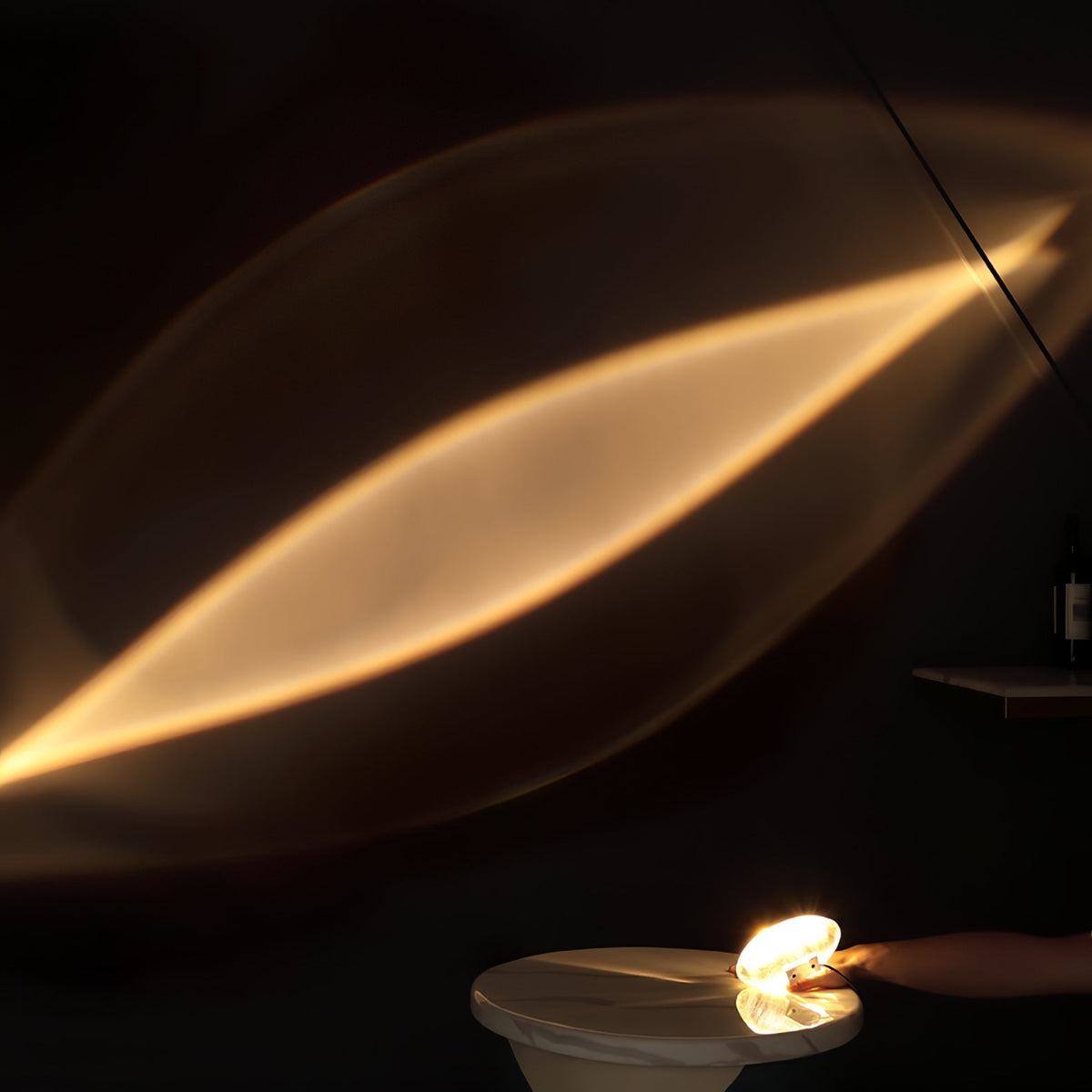 Crystal Glow Table Lamp – Projects Artistic Light