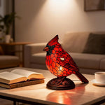 Art Glass Bird Lamp For Warm Character