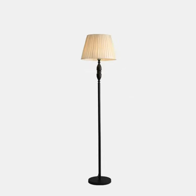 Vintage Cylinder Floor Lamp With Soft Character
