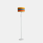 Vintage Cylinder Floor Lamp With Soft Character