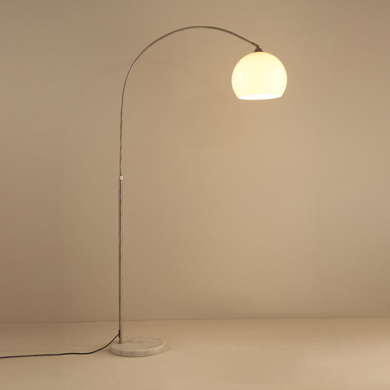Marble Arc Floor Lamp for Sculptural Light