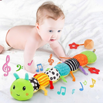 Sensory Plush Caterpillar Baby Toy