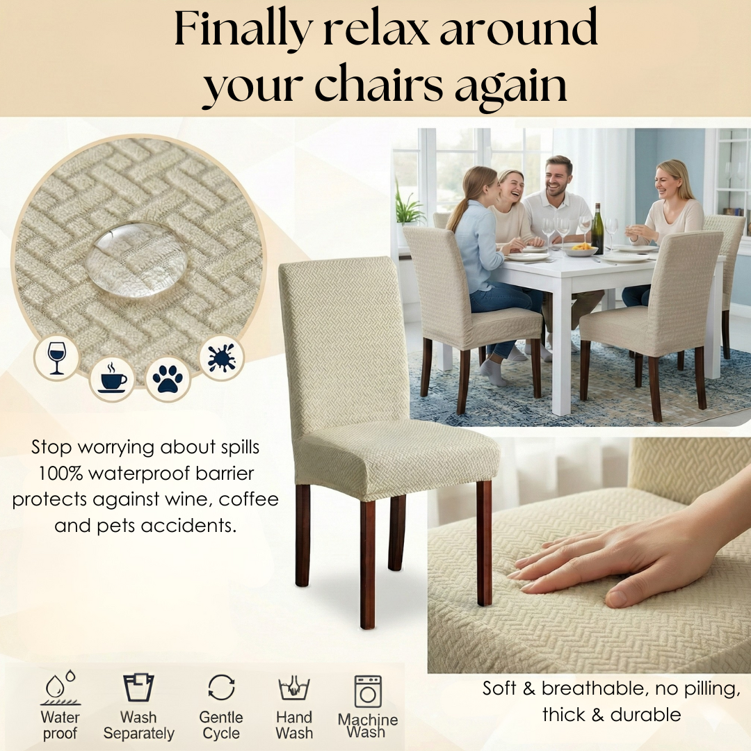 Waterproof Chair Covers For Refined Dining