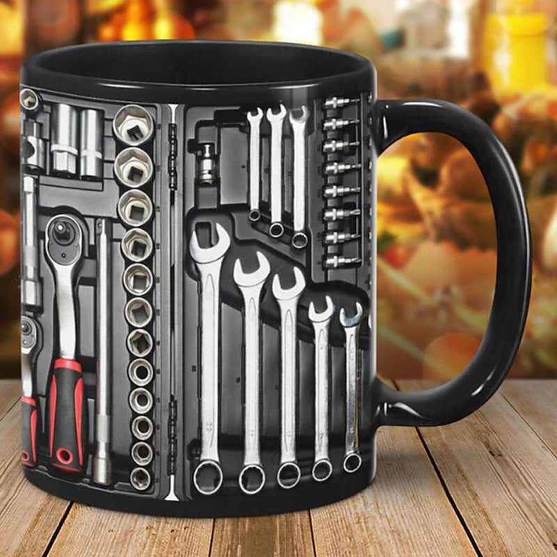 Tool Print Mug For Workshop Character