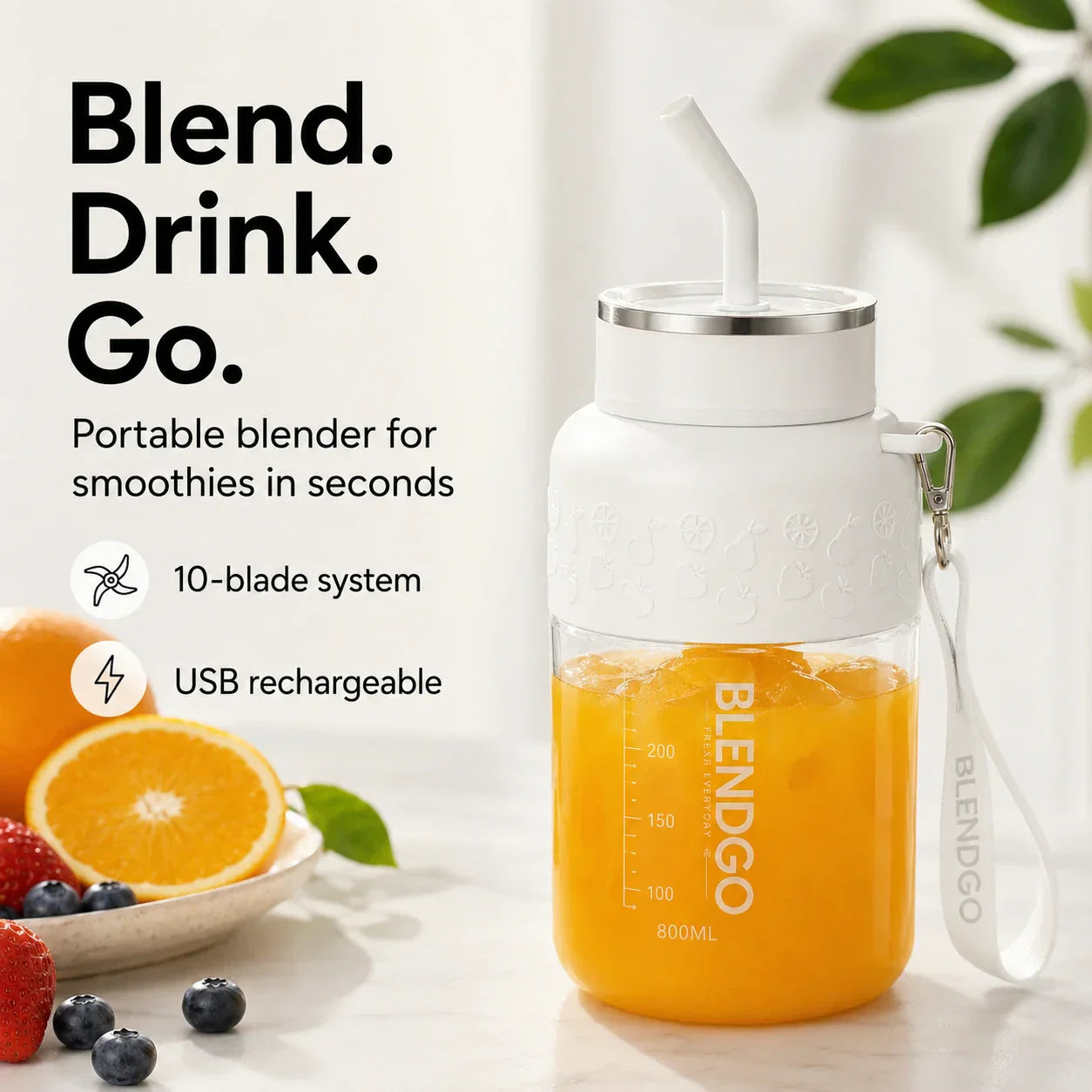 BlendGo 800 Portable Blender
